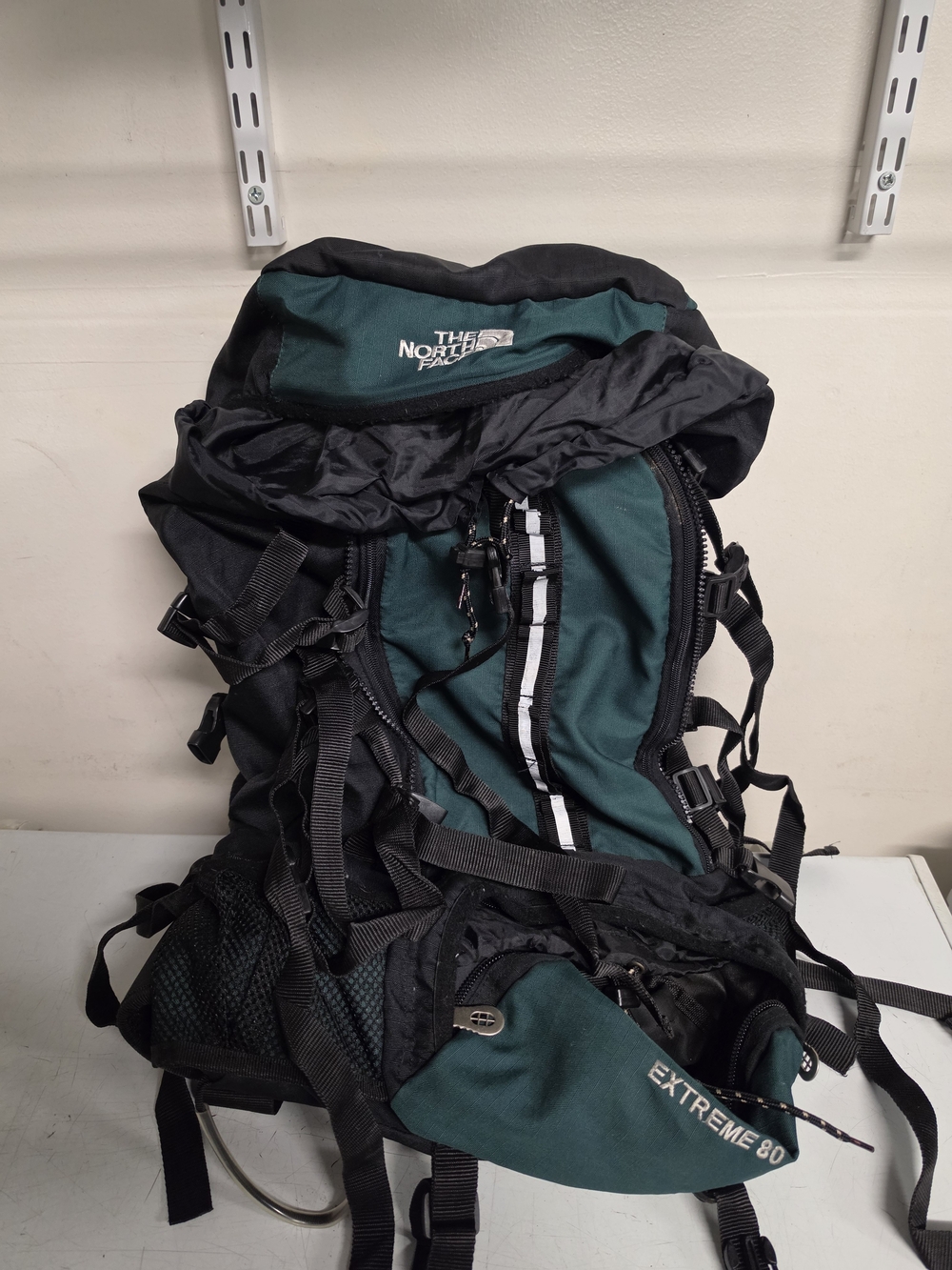 The North Face Green and Black 'Extreme 80' Men’s Hiking Backpack